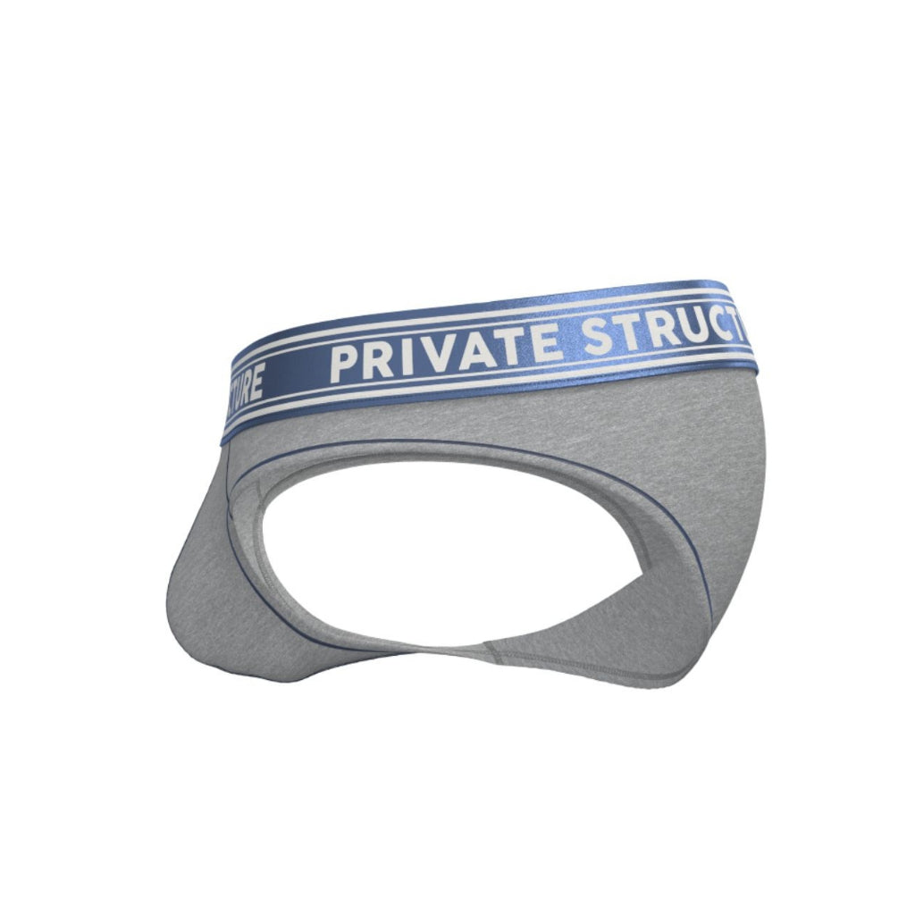 Private Structure กางเกงชั้นในชาย รุ่น Essence Heaven Brief – C.Blue/M.Grey (4669)