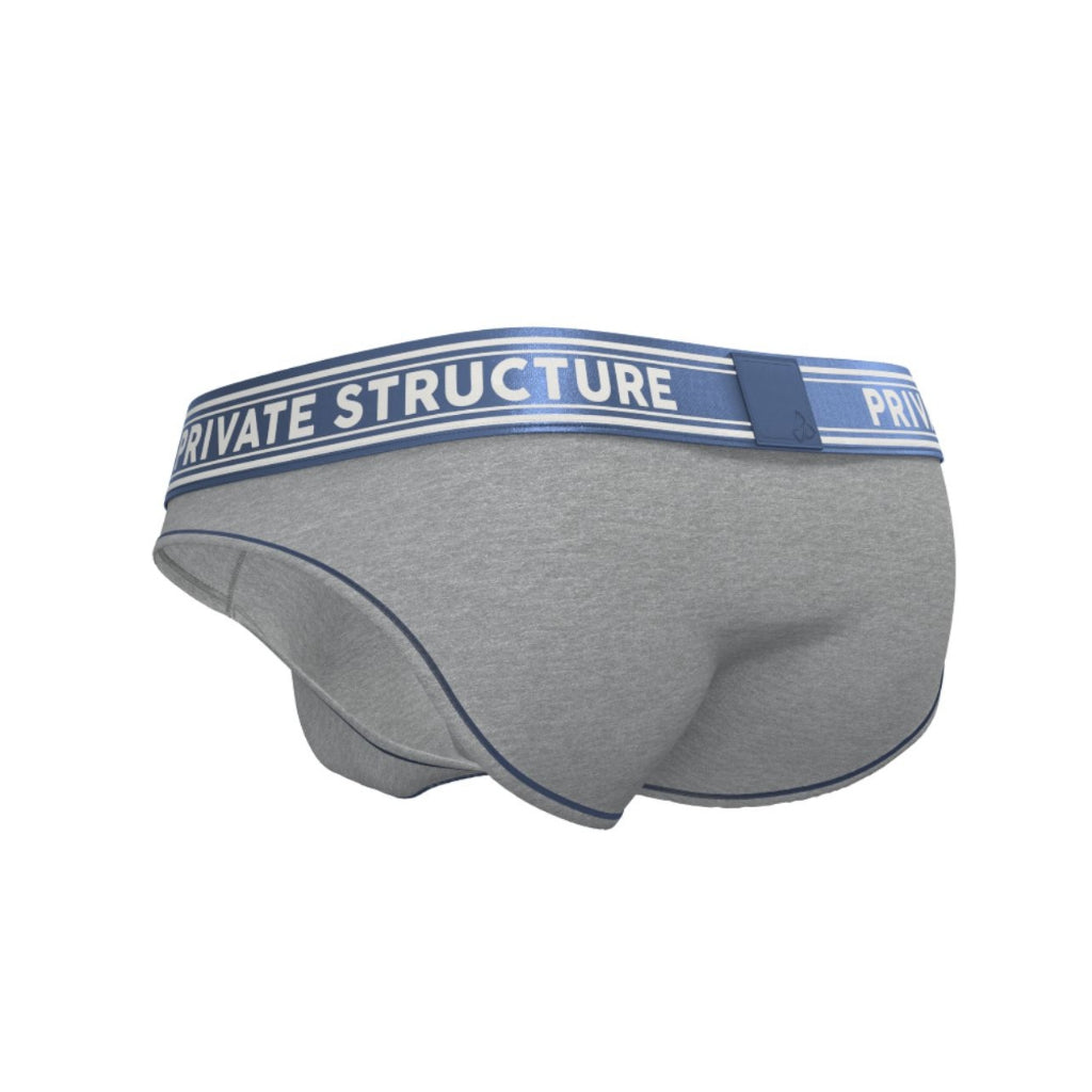 Private Structure กางเกงชั้นในชาย รุ่น Essence Heaven Brief – C.Blue/M.Grey (4669)