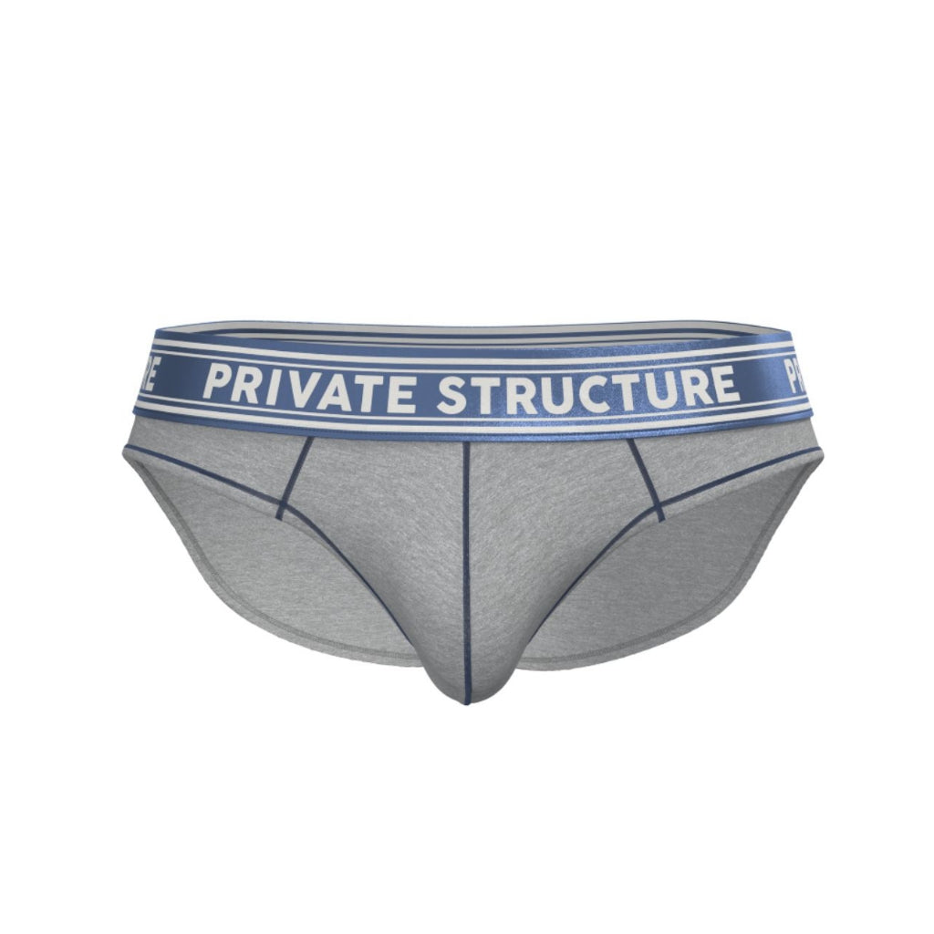 Private Structure กางเกงชั้นในชาย รุ่น Essence Heaven Brief – C.Blue/M.Grey (4669)