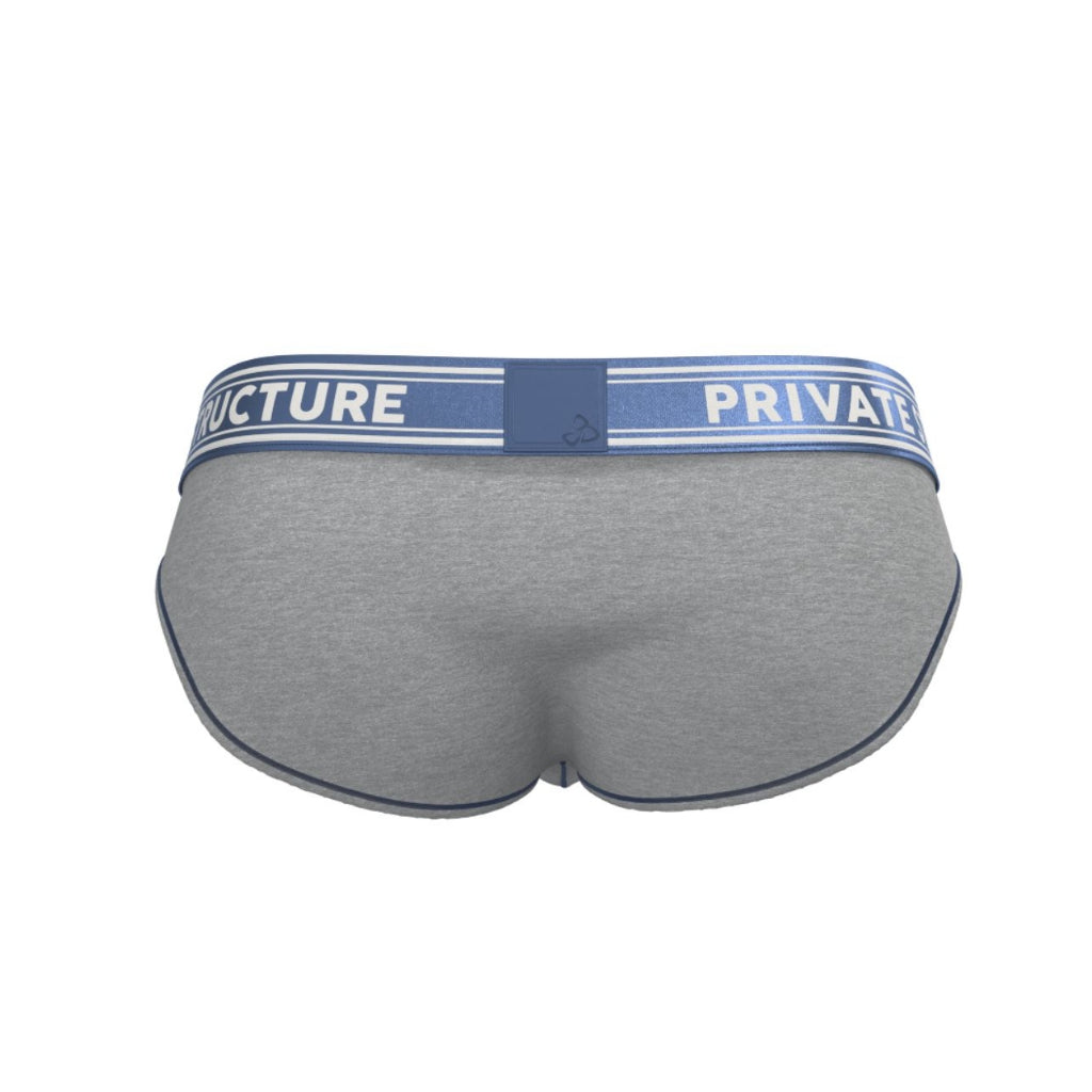Private Structure กางเกงชั้นในชาย รุ่น Essence Heaven Brief – C.Blue/M.Grey (4669)