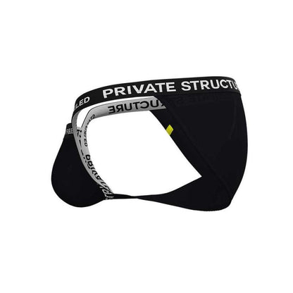 Private Structure กางเกงชั้นในชาย รุ่น Essence Odyssey Fundoshi Brief - Black [4579]