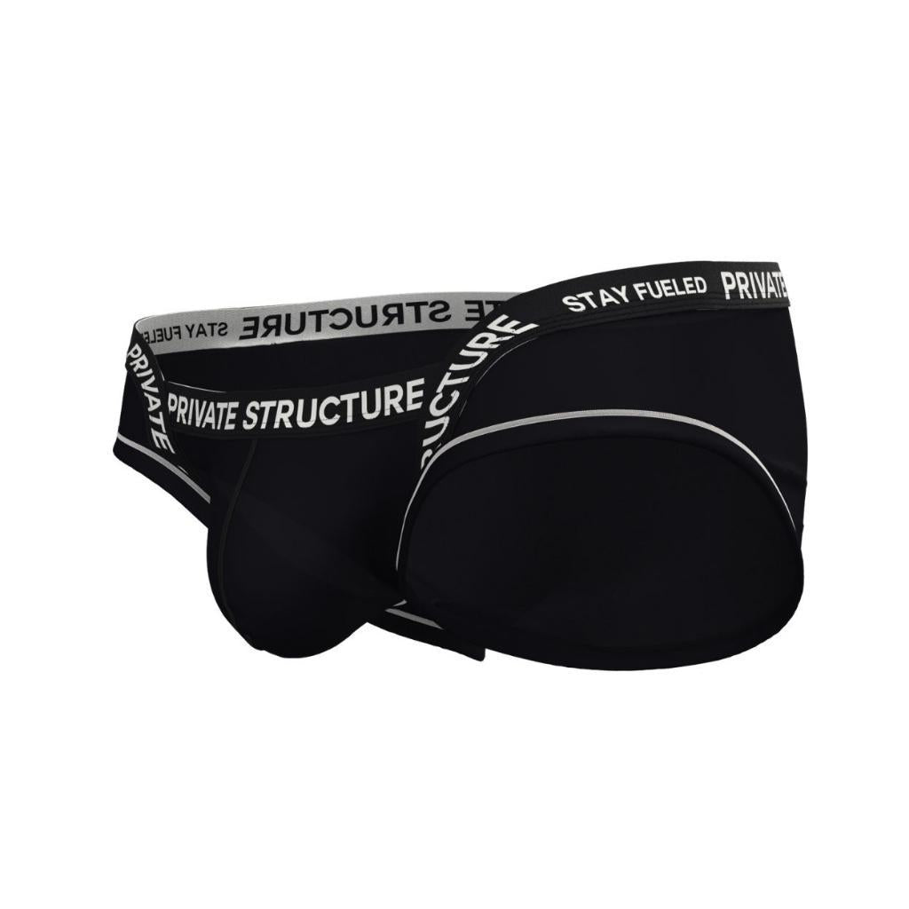 [NEW] Private Structure กางเกงชั้นในชาย รุ่น Essence Odyssey Fundoshi Brief 2.0 – Mod Black [4818]