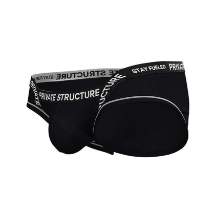 [NEW] Private Structure กางเกงชั้นในชาย รุ่น Essence Odyssey Fundoshi Brief 2.0 – Mod Black [4818]