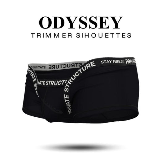 [NEW] Private Structure รุ่น Essence Odyssey Fundoshi Trunk – Mode Black [4819]