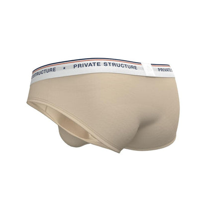 [SPECIAL OFFER] Private Structure กางเกงชั้นในชาย รุ่น  CHUMM! Mid Waist Brief - Dune Beige [4630]