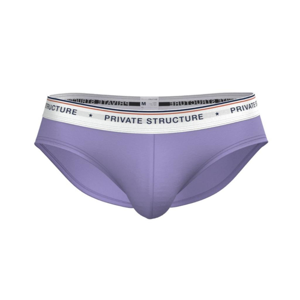 [SPECIAL OFFER] Private Structure กางเกงชั้นในชาย รุ่น  CHUMM! Mid Waist Brief - ฺAmethyst Lilac [4630]