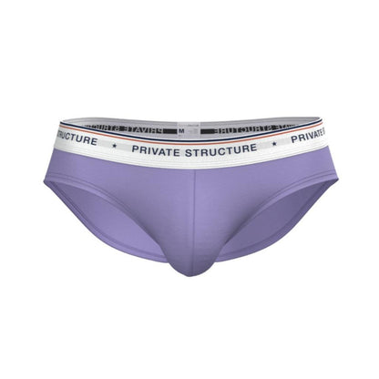 [SPECIAL OFFER] Private Structure กางเกงชั้นในชาย รุ่น  CHUMM! Mid Waist Brief - ฺAmethyst Lilac [4630]