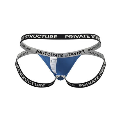 Private Structure กางเกงชั้นในชาย รุ่น Essence Odyssey Jockstrap - Indigo Blue [4569]