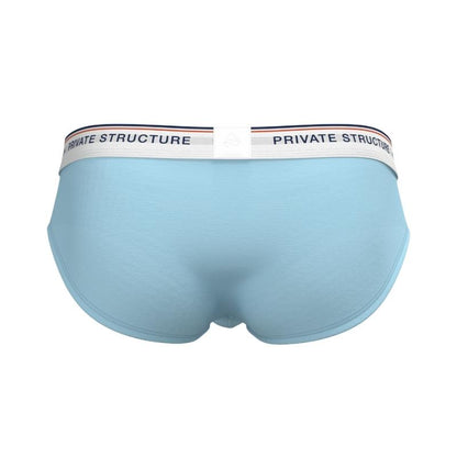 [SPECIAL OFFER] Private Structure กางเกงชั้นในชาย รุ่น  CHUMM! Mid Waist Brief - Tide Blue [4630]