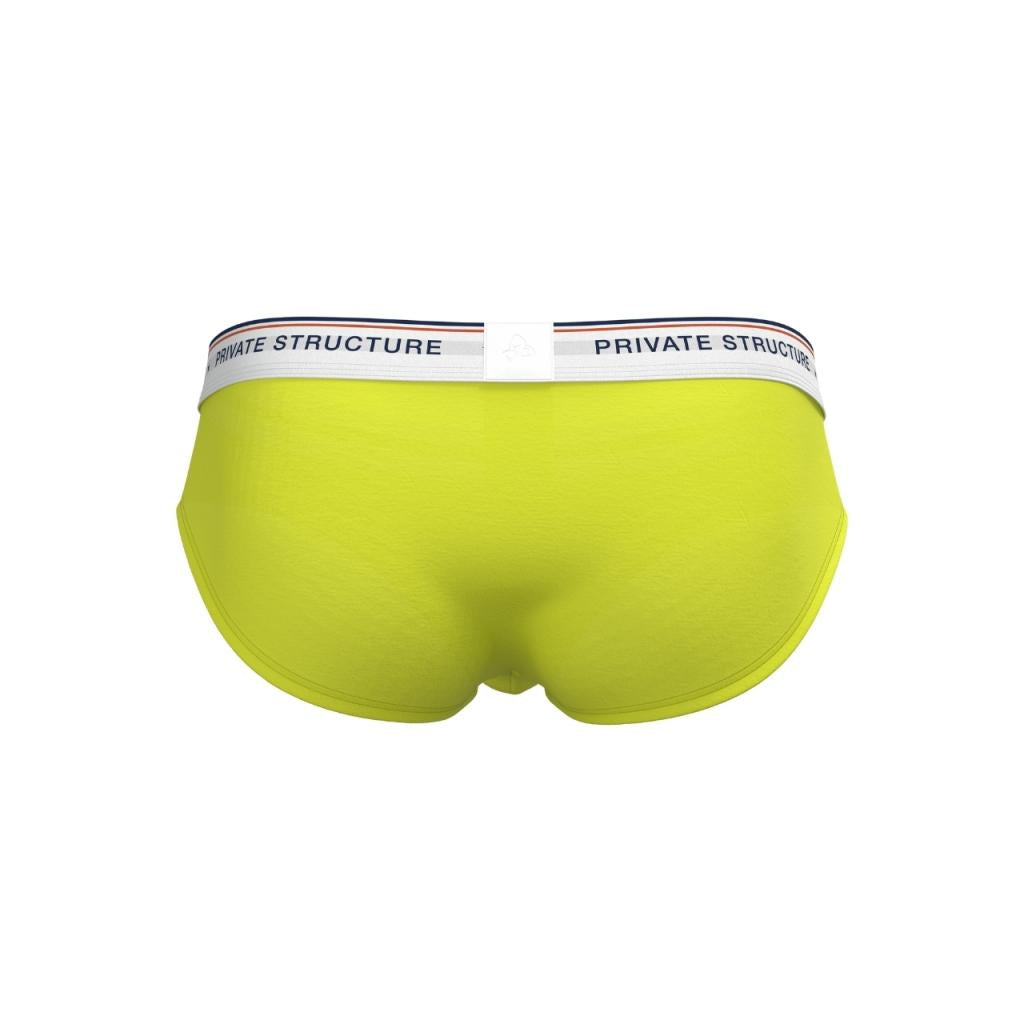 [SPECIAL PRICE] Private Structure กางเกงชั้นในชาย รุ่น  CHUMM! Mid Waist Brief - Fem Green [4630]