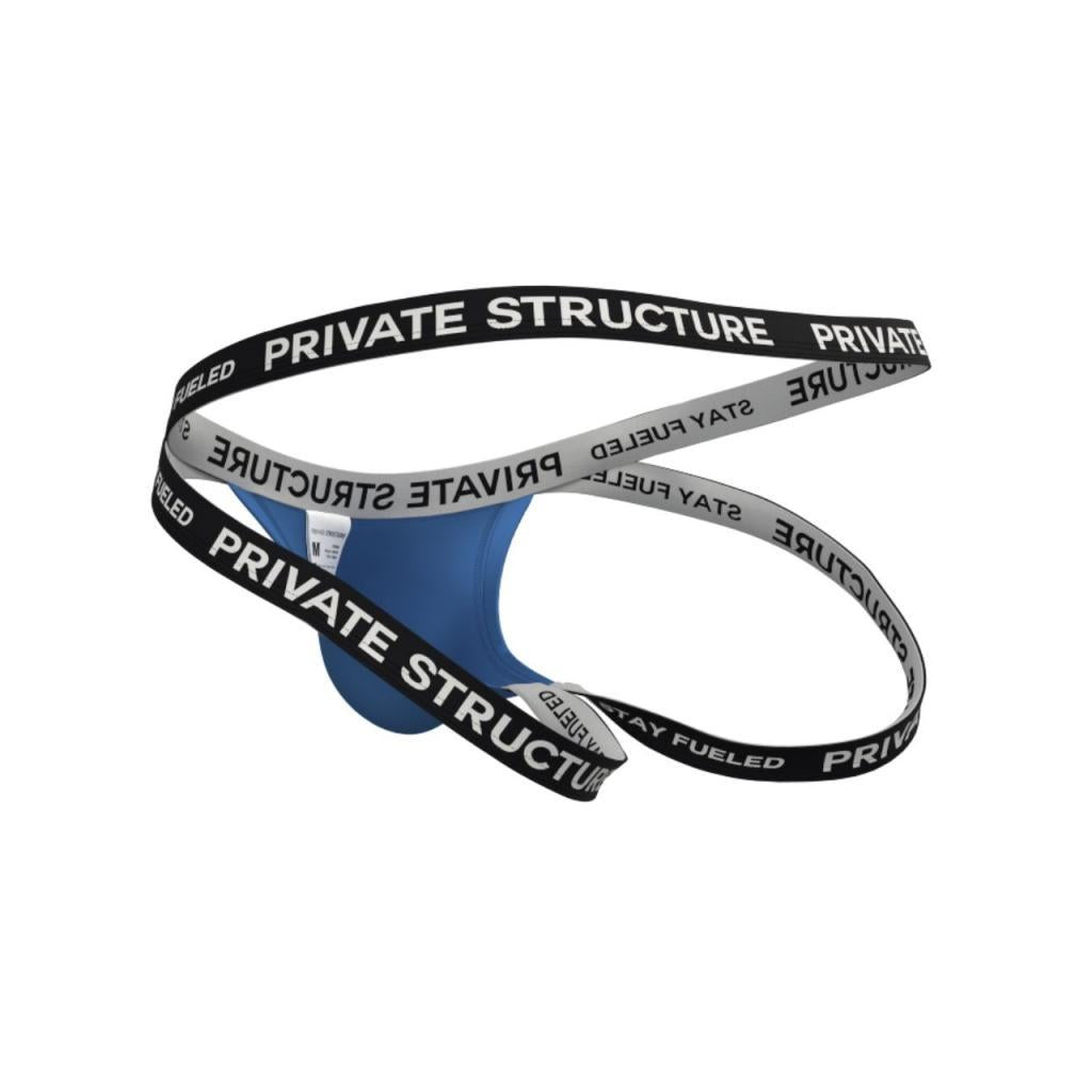 Private Structure กางเกงชั้นในชาย รุ่น Essence Odyssey Jockstrap - Indigo Blue [4569]
