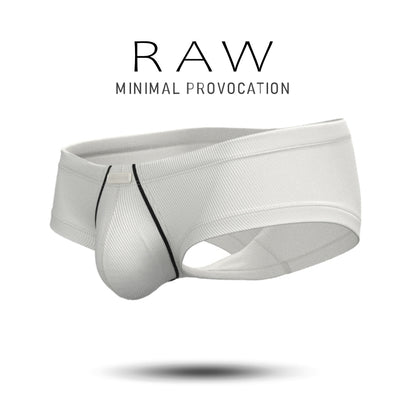 [NEW] Private Structure กางเกงชั้นในชาย รุ่น Raw Hipster – Alabaster White [4815]