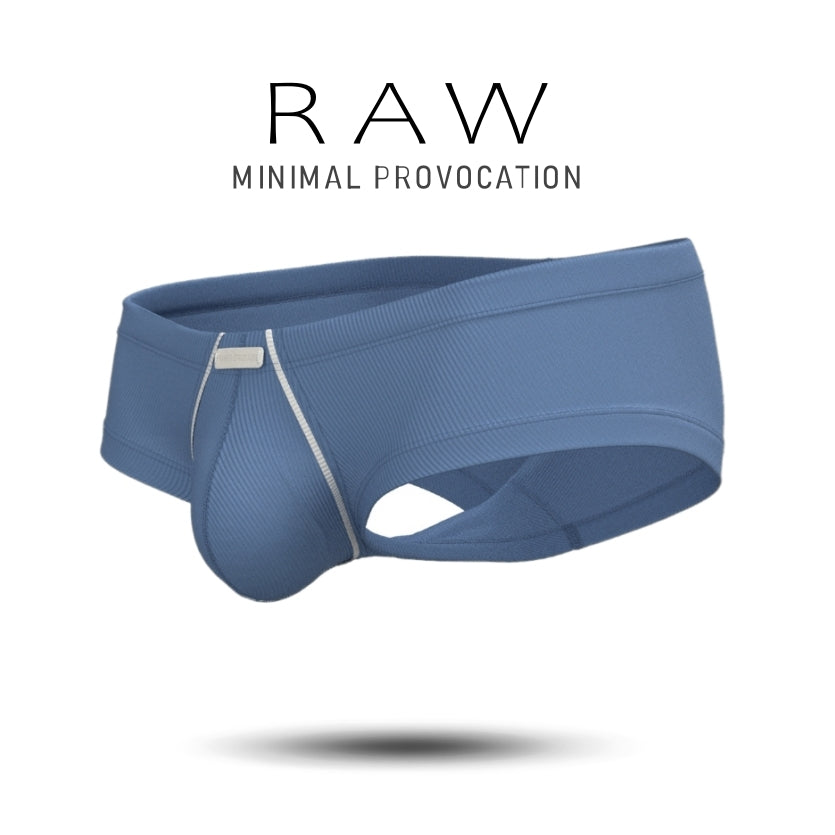 [NEW] Private Structure กางเกงชั้นในชาย รุ่น Raw Hipster – Frosty Blue [4815]