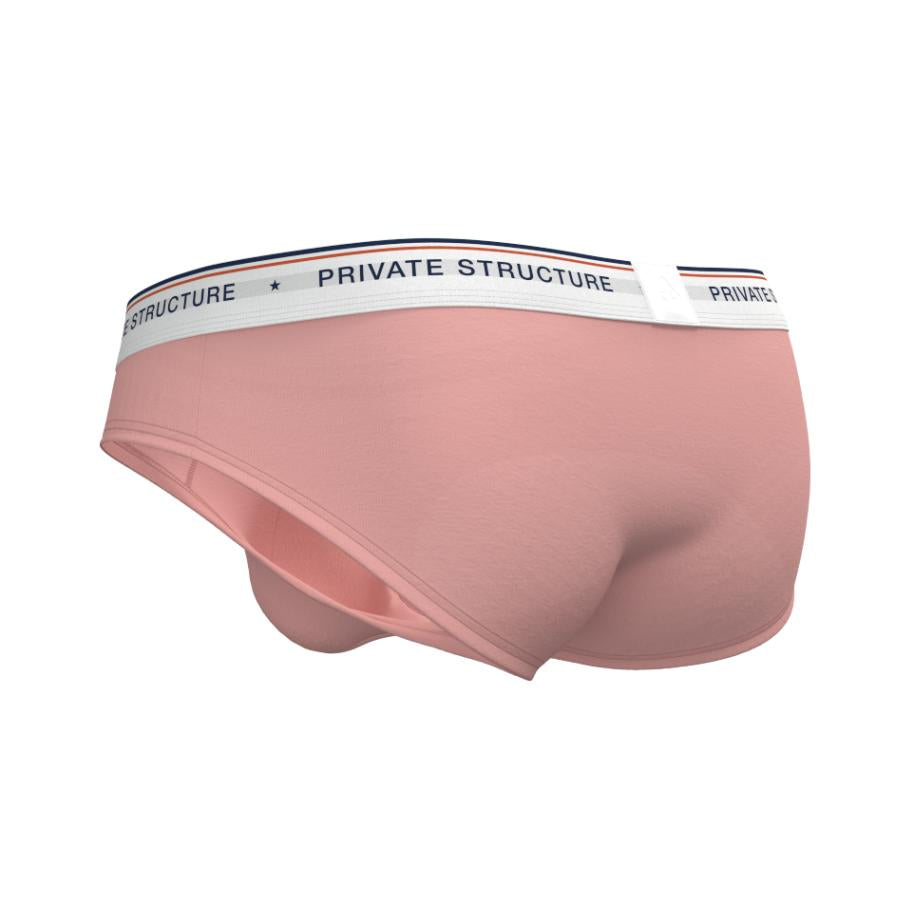 [SPECIAL OFFER] Private Structure กางเกงชั้นในชาย รุ่น  CHUMM! Mid Waist Brief - Muave Pink [4630]