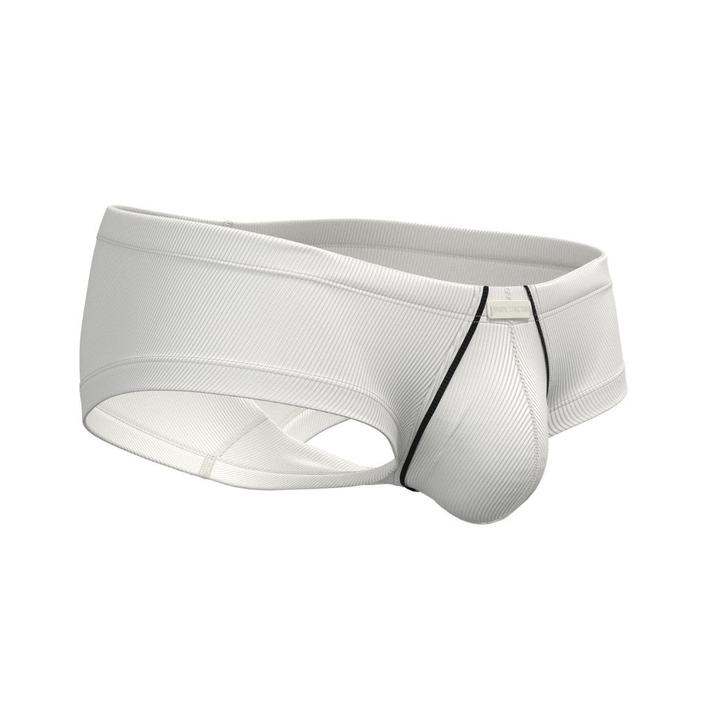 [NEW] Private Structure กางเกงชั้นในชาย รุ่น Raw Hipster – Alabaster White [4815]