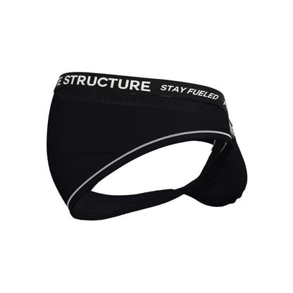 [NEW] Private Structure กางเกงชั้นในชาย รุ่น Essence Odyssey Fundoshi Brief 2.0 – Mod Black [4818]