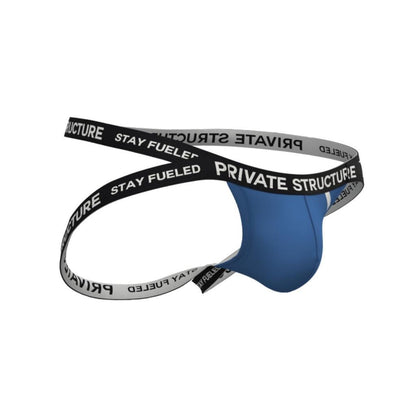 Private Structure กางเกงชั้นในชาย รุ่น Essence Odyssey Jockstrap - Indigo Blue [4569]