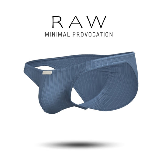 [NEW] Private Structure กางเกงชั้นในชาย รุ่น Raw Low Rise Brief - Polar Blue [4817]
