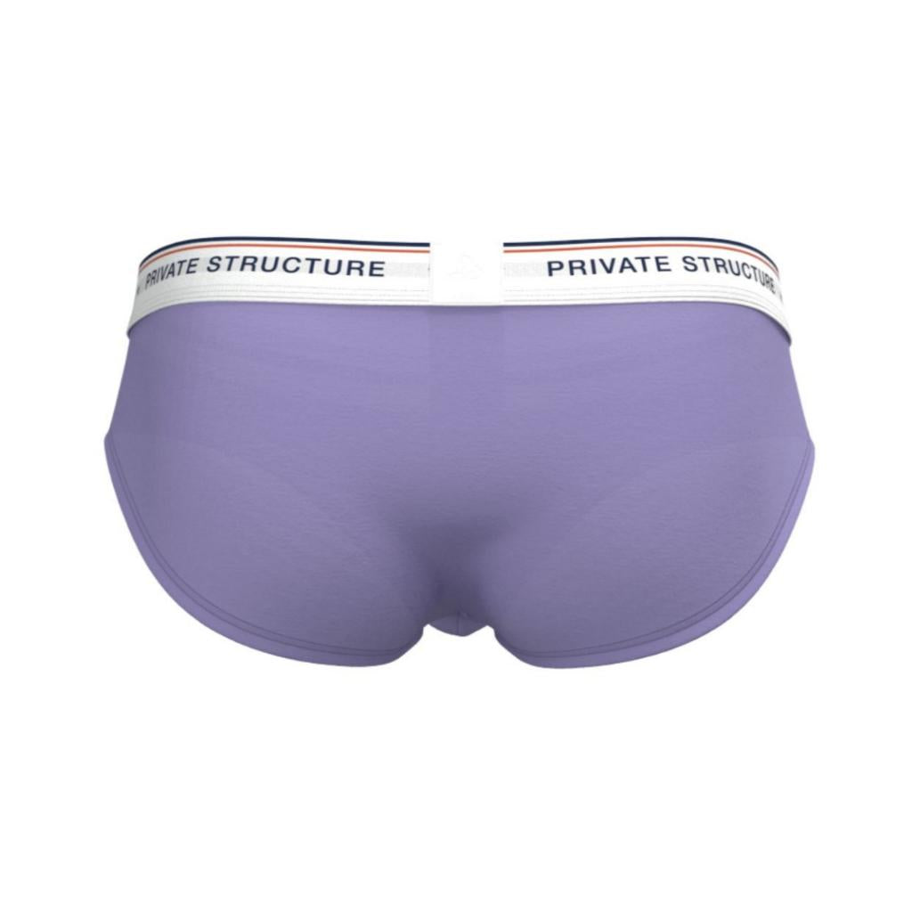[SPECIAL OFFER] Private Structure กางเกงชั้นในชาย รุ่น  CHUMM! Mid Waist Brief - ฺAmethyst Lilac [4630]
