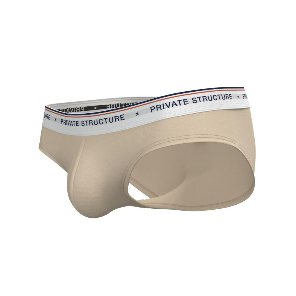 [SPECIAL OFFER] Private Structure กางเกงชั้นในชาย รุ่น  CHUMM! Mid Waist Brief - Dune Beige [4630]