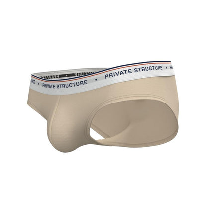 [SPECIAL OFFER] Private Structure กางเกงชั้นในชาย รุ่น  CHUMM! Mid Waist Brief - Dune Beige [4630]