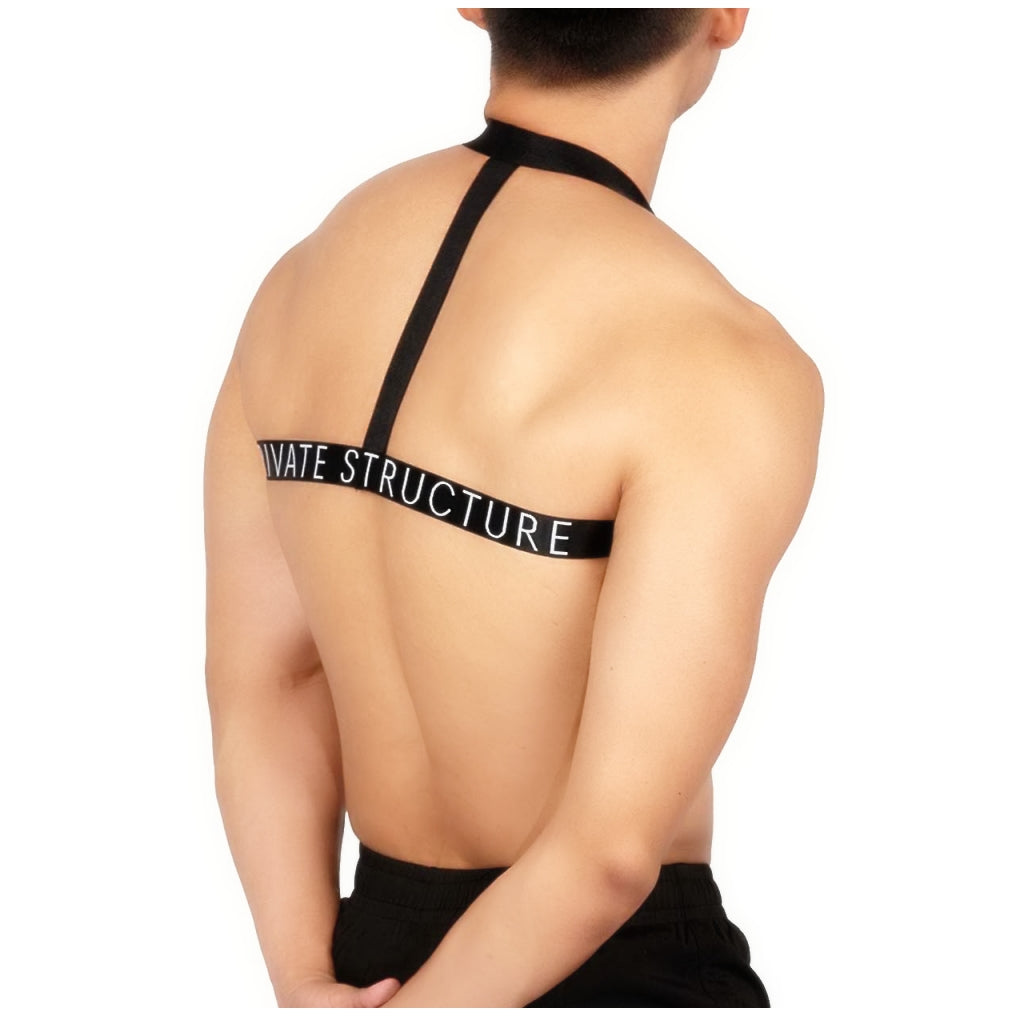 Private Structure สายรัดหน้าอกผู้ชาย รุ่น Body Harness 2.5 - Black [4611]
