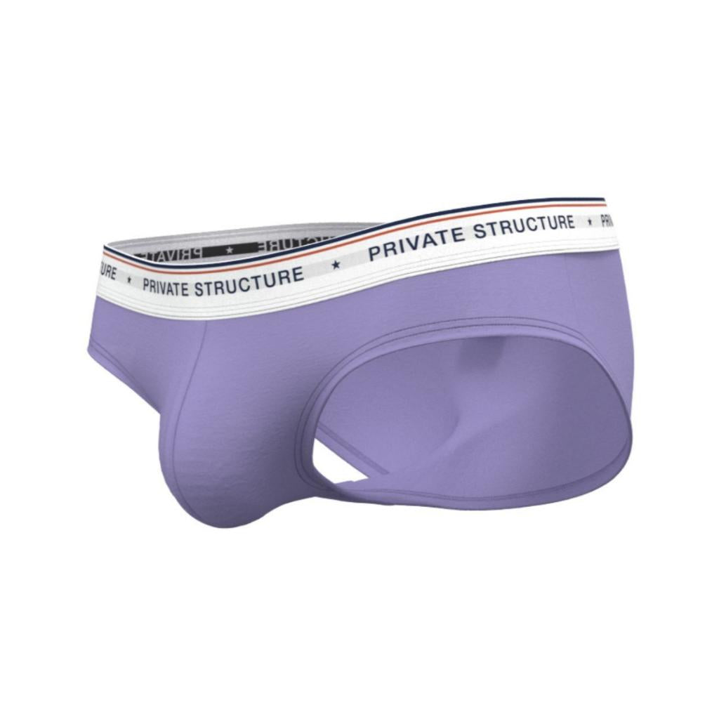 [SPECIAL OFFER] Private Structure กางเกงชั้นในชาย รุ่น  CHUMM! Mid Waist Brief - ฺAmethyst Lilac [4630]