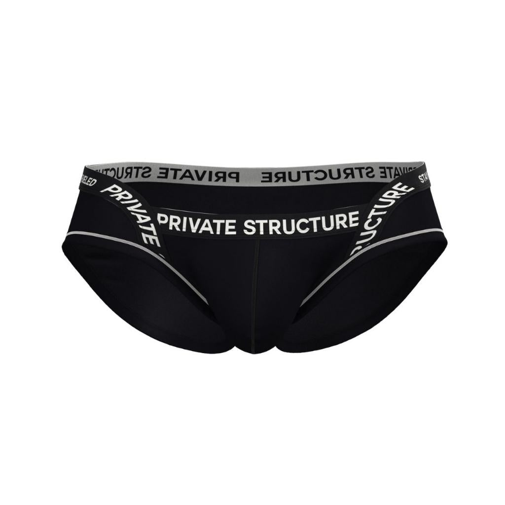 [NEW] Private Structure กางเกงชั้นในชาย รุ่น Essence Odyssey Fundoshi Brief 2.0 – Mod Black [4818]