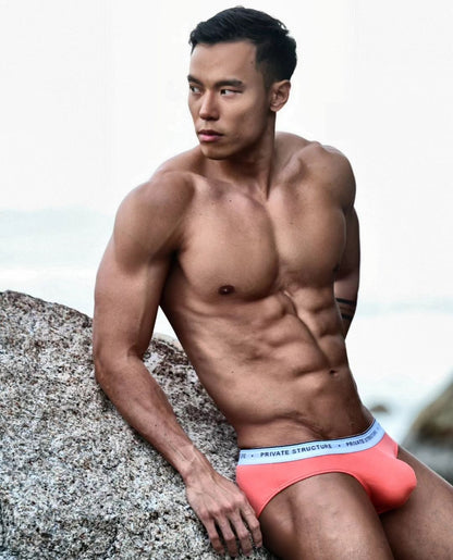 Private Structure สินค้าแบ่งขาย 1ตัวจากรุ่น 5lements Mini Brief 3pcs Pack - Water [4395]