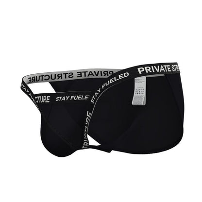 Private Structure กางเกงชั้นในชาย รุ่น Essence Odyssey Fundoshi Brief - Black [4579]