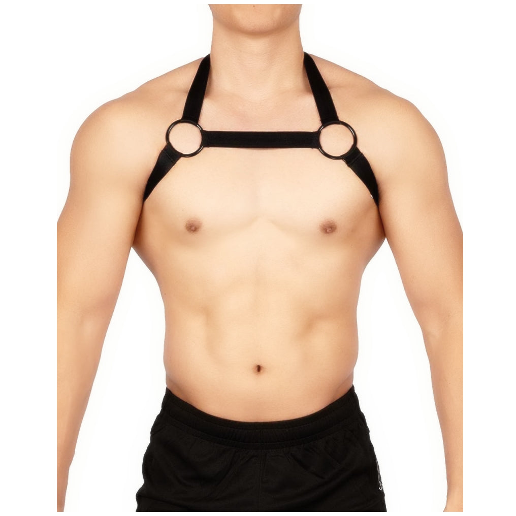 Private Structure สายรัดหน้าอกผู้ชาย รุ่น Body Harness 2.5 - Black [4611]