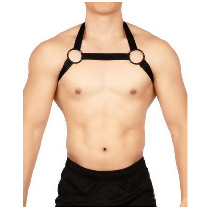 Private Structure สายรัดหน้าอกผู้ชาย รุ่น Body Harness 2.5 - Black [4611]