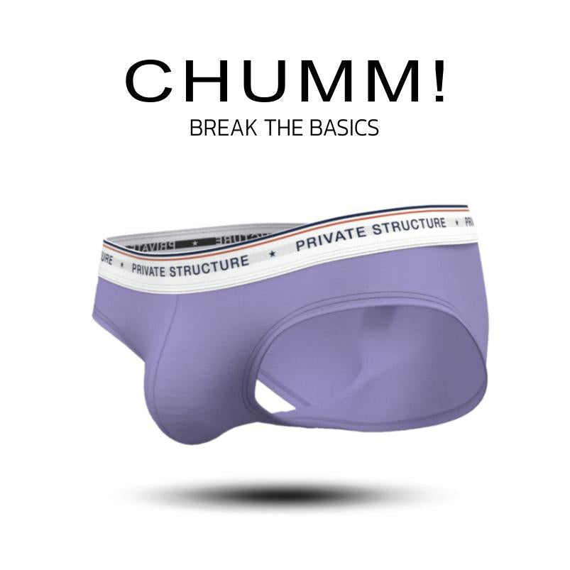 [SPECIAL OFFER] Private Structure กางเกงชั้นในชาย รุ่น  CHUMM! Mid Waist Brief - ฺAmethyst Lilac [4630]