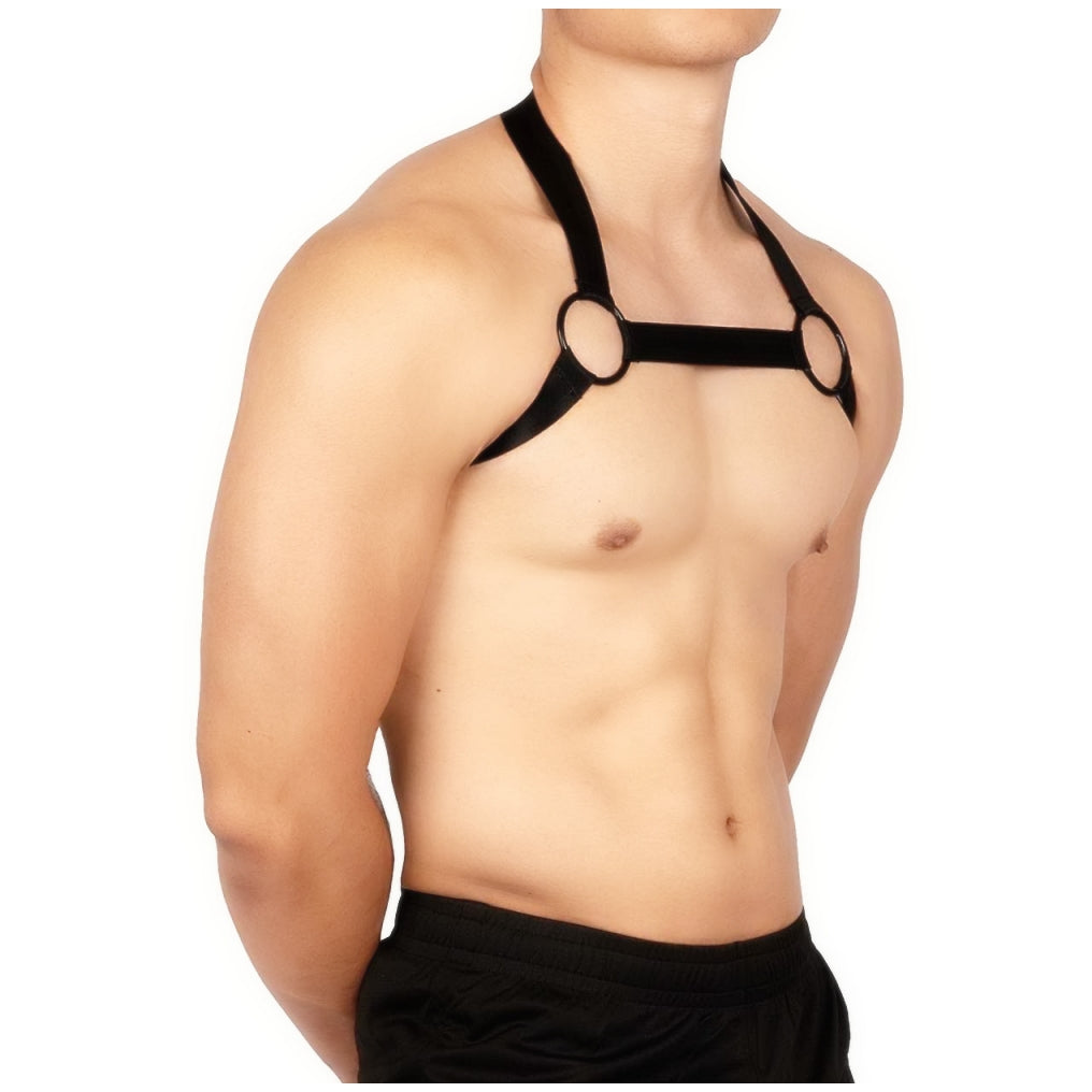 Private Structure สายรัดหน้าอกผู้ชาย รุ่น Body Harness 2.5 - Black [4611]