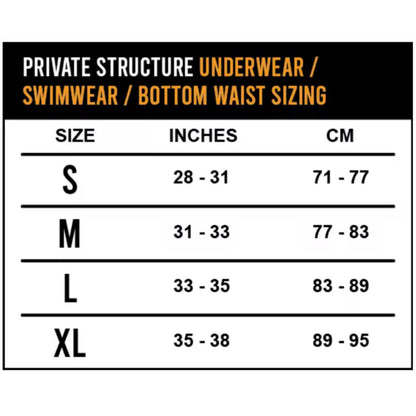 [SPECIAL PRICE] Private Structure กางเกงชั้นในชาย รุ่น  CHUMM! Mid Waist Brief - Framing Orange [4630]