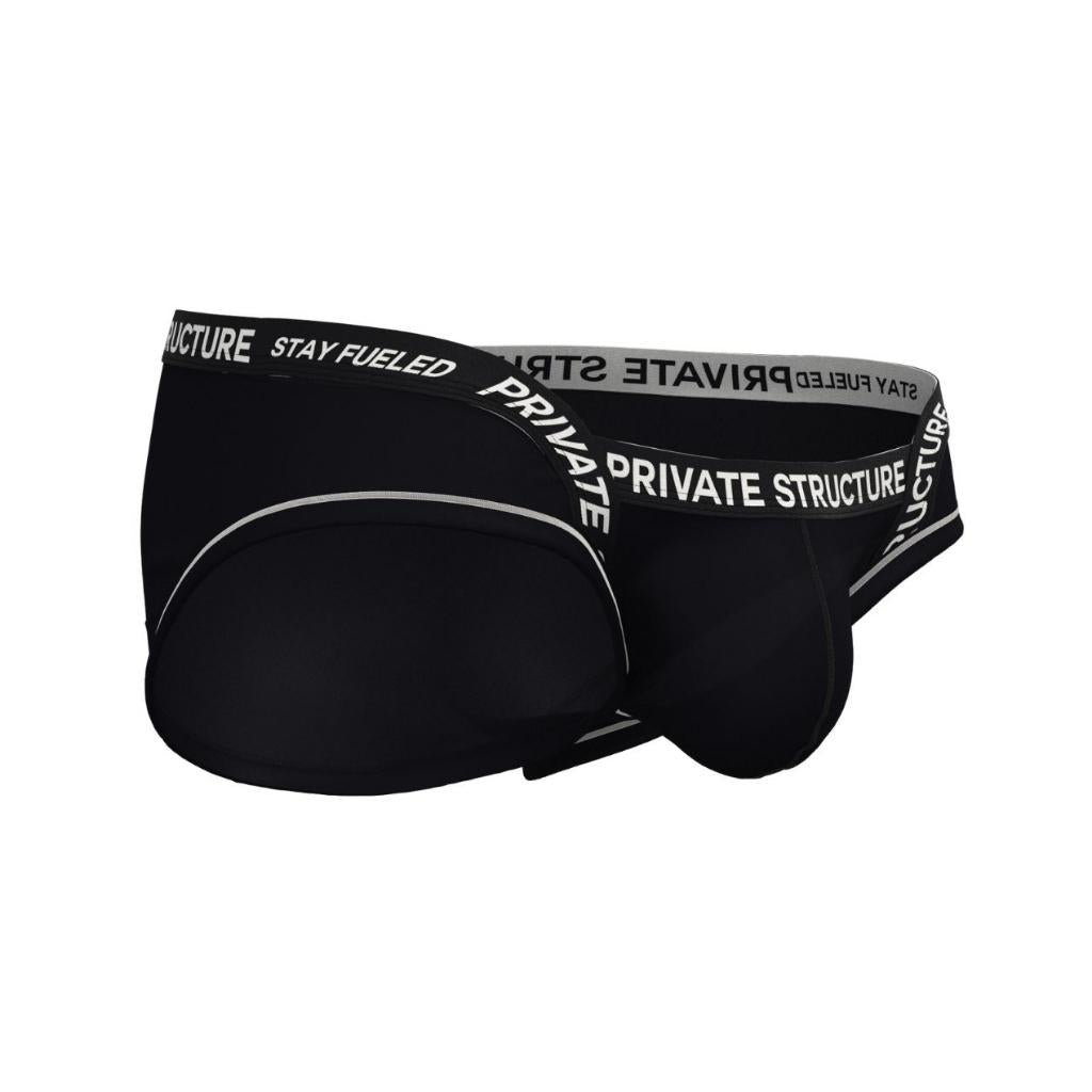 [NEW] Private Structure กางเกงชั้นในชาย รุ่น Essence Odyssey Fundoshi Brief 2.0 – Mod Black [4818]