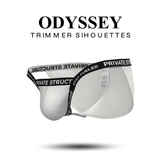 Private Structure กางเกงชั้นในชาย รุ่น Essence Odyssey Fundoshi Brief - White [4579]