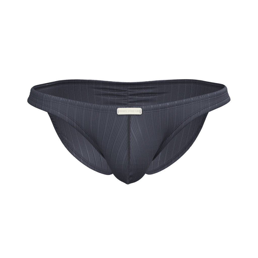 [NEW] Private Structure กางเกงชั้นในชาย รุ่น Raw Low Rise Brief – Cloudburst Grey [4817]