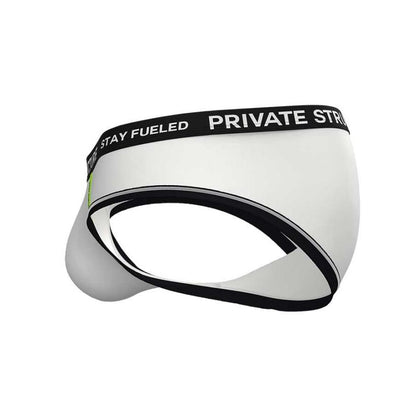 Private Structure กางเกงชั้นในชาย รุ่น Essence Odyssey Low Waist Brief - White [4567]