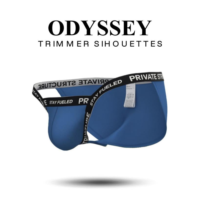 Private Structure กางเกงชั้นในชาย รุ่น Essence Odyssey Fundoshi Brief - Indigo Blue [4579]