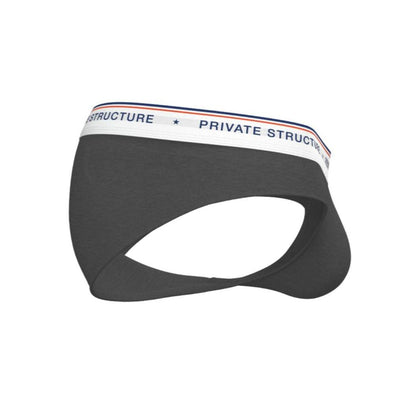 [SPECIAL OFFER] Private Structure กางเกงชั้นในชาย รุ่น  CHUMM! Mid Waist Brief - Elusive Grey [4630]