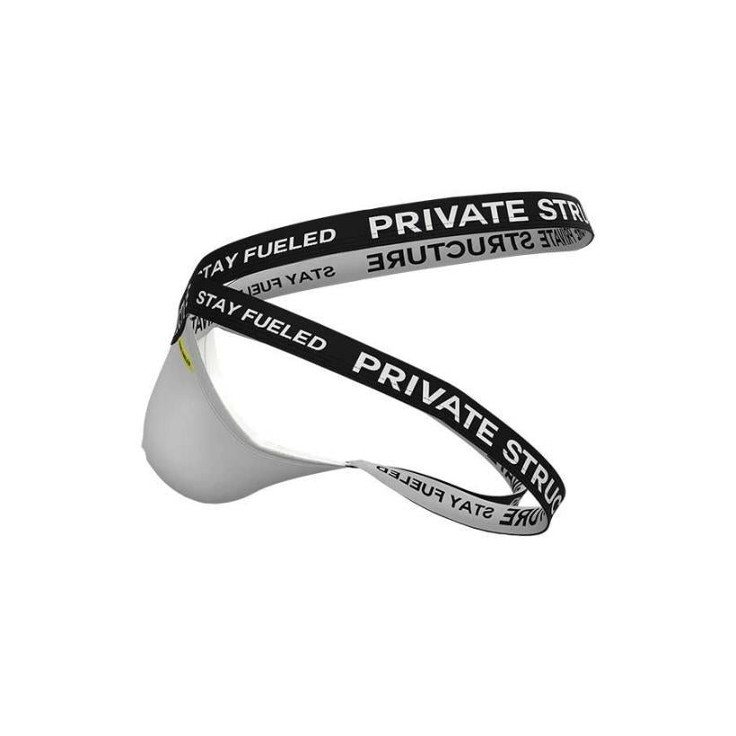 Private Structure กางเกงชั้นในชาย รุ่น  Essence Odyssey Jockstrap - White [4569]