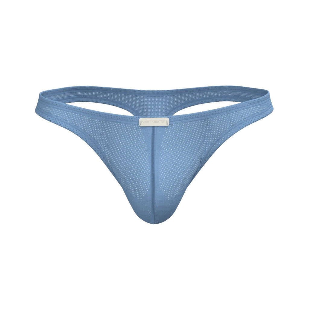 [NEW] Private Structure กางเกงชั้นในชาย รุ่น Raw G-string – IceBerg Blue [4816]