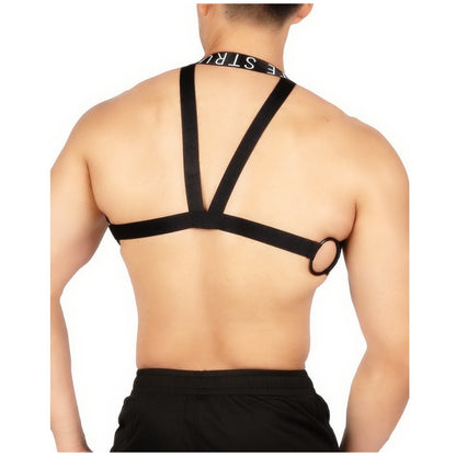 Private Structure สายรัดหน้าอกผู้ชาย รุ่น Body Harness 2.5 - Black [4610]