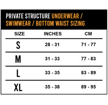 Private Structure กางเกงชั้นในชาย รุ่น Sins Tarzan Brief - Carbon Black [4575]