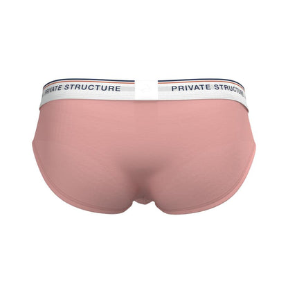 [SPECIAL OFFER] Private Structure กางเกงชั้นในชาย รุ่น  CHUMM! Mid Waist Brief - Muave Pink [4630]