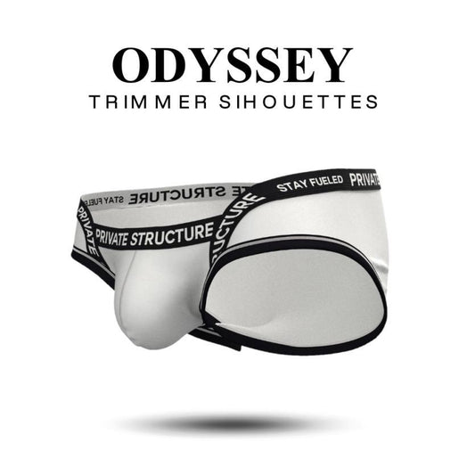 [NEW] Private Structure กางเกงชั้นในชาย รุ่น Essence Odyssey Fundoshi Brief 2.0 – Chalk White [4818]