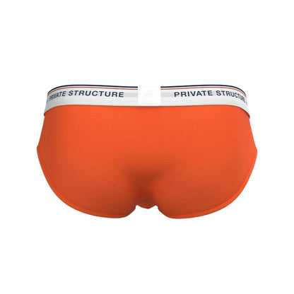 [SPECIAL PRICE] Private Structure กางเกงชั้นในชาย รุ่น  CHUMM! Mid Waist Brief - Framing Orange [4630]