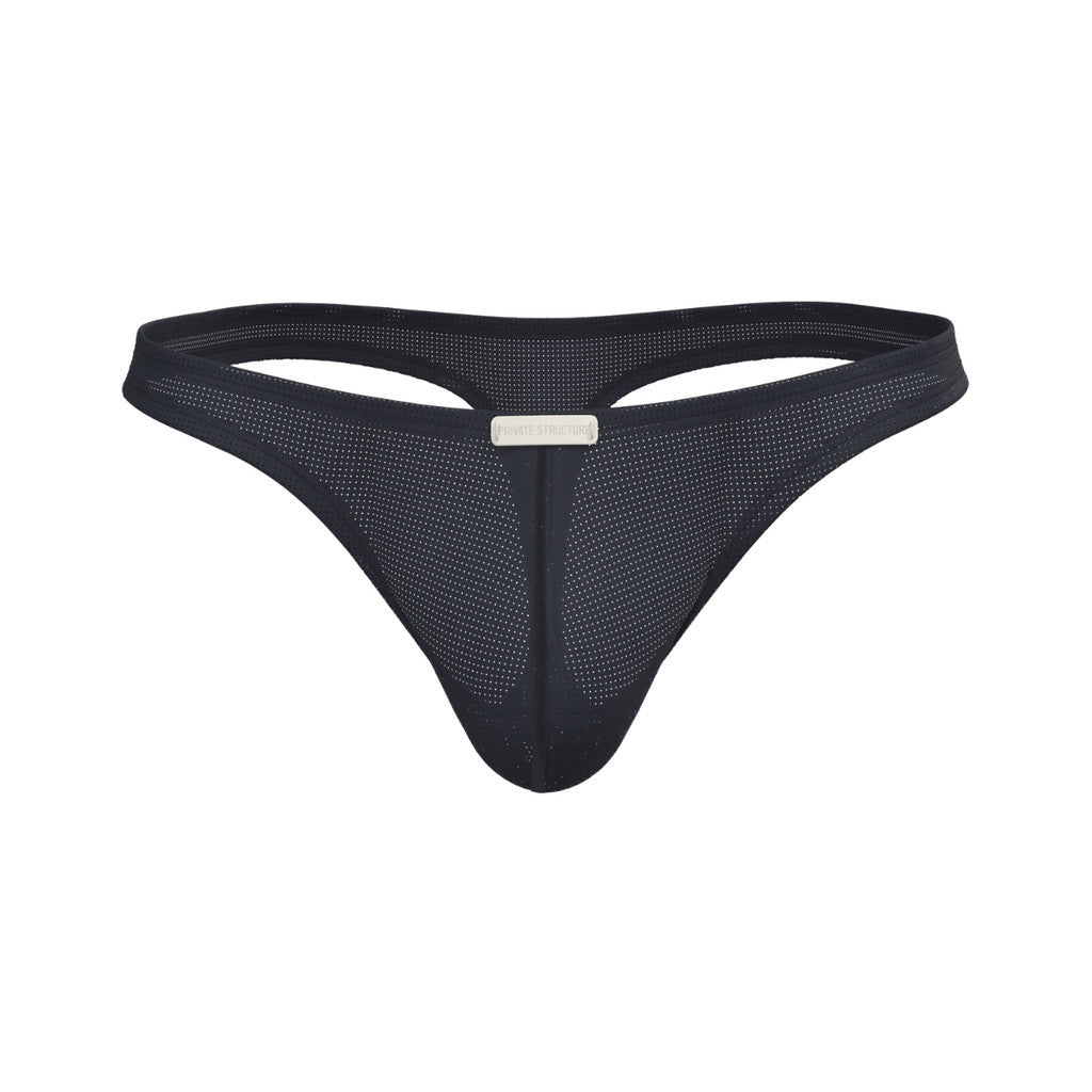 [NEW] Private Structure กางเกงชั้นในชาย รุ่น Raw G-string – Cloudburst Grey [4816]