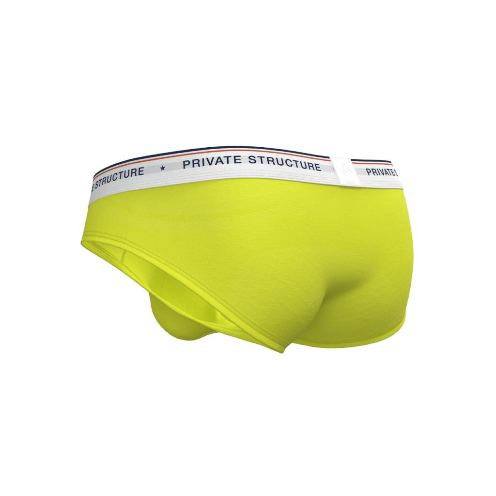 [SPECIAL PRICE] Private Structure กางเกงชั้นในชาย รุ่น  CHUMM! Mid Waist Brief - Fem Green [4630]
